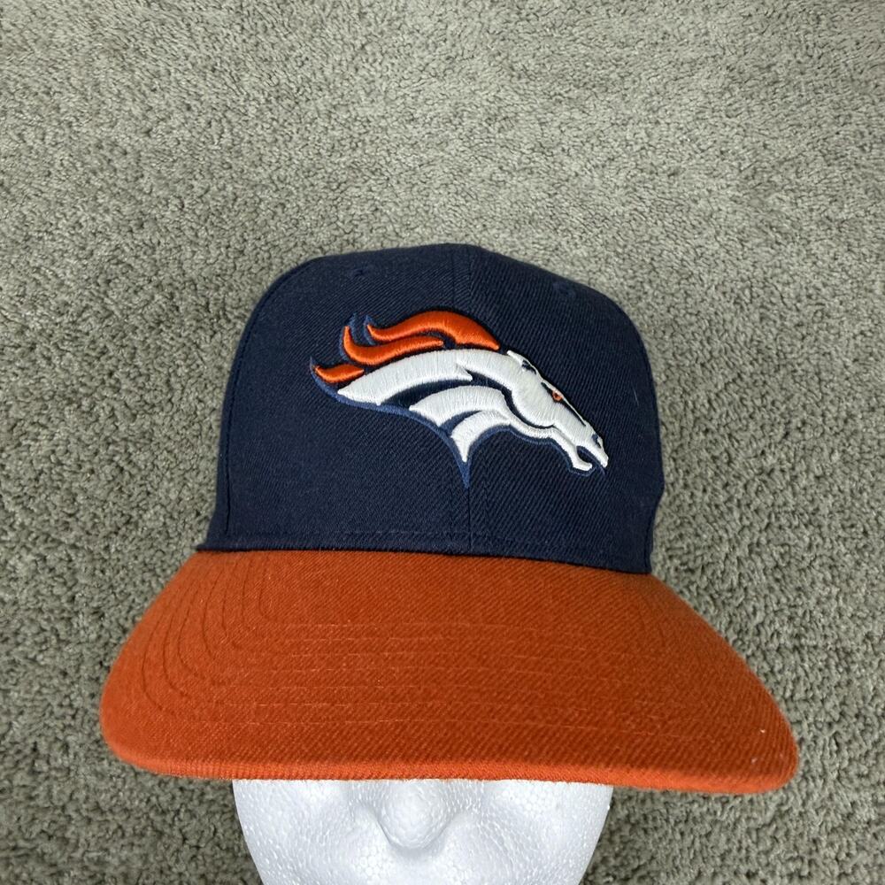 Denver Broncos Hat Cap Snap Back Boys Youth One Size Blue NFL Football '47